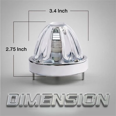 Lumières de pastèque en verre à LED