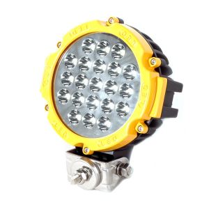 63w meilleures lumières de travail menées des véhicules à moteur jaunes